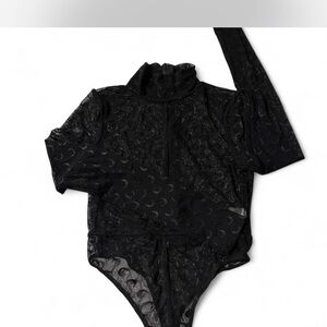AKIRA Midnight Black Bodysuit